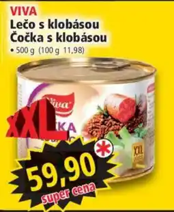 Norma Viva lečo s klobásou nabídka