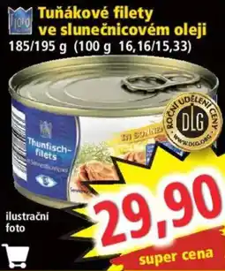 Norma Toro tuňákové filety ve slunečnicovém oleji nabídka