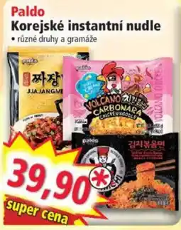 Norma Paldo Korejské instantní nudle nabídka