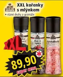 Norma Oas de Gewürze XXL kořenky s mlýnkem nabídka