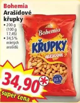 Norma Bohemia arašídové křupky nabídka