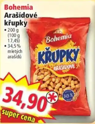 Bohemia arašídové křupky