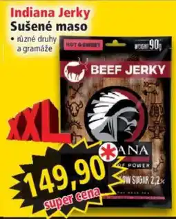 Norma Indiana Jerky Sušené maso nabídka