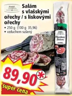 Norma Finest Collezione Salám s vlašskými ořechy / s lískovými ořechy nabídka