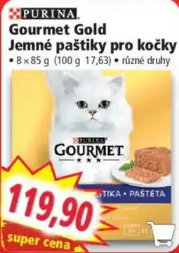 Norma Purina Gourmet Gold Jemné paštiky pro kočky nabídka