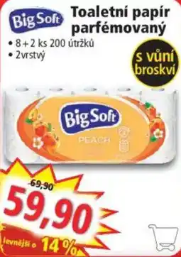 Norma Big Soft toaletní papír parfémovaný nabídka