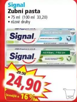 Norma Signal zubní pasta nabídka