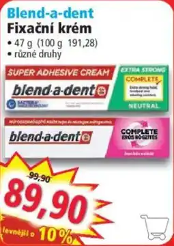 Norma Blend-a-dent fixační krém nabídka