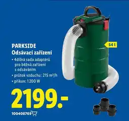 Lidl PARKSIDE Odsávací zařízení nabídka
