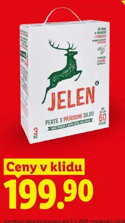Lidl JELEN MA PERTE S PŘÍRODNÍ SILOU SLUNA nabídka