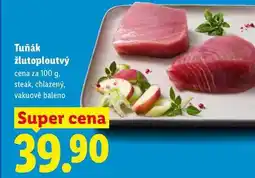 Lidl Tuňák žlutoploutvý, cena za nabídka