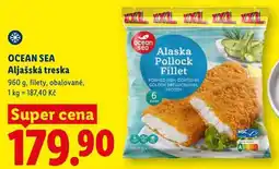 Lidl OCEAN SEA Aljašská treska nabídka