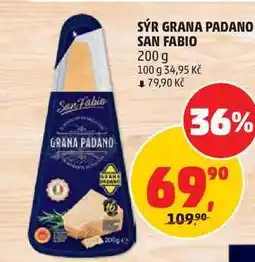Penny Market SÝR GRANA PADANO SAN FABIO nabídka