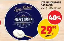 Penny Market SÝR MASCARPONE SAN FABIO nabídka