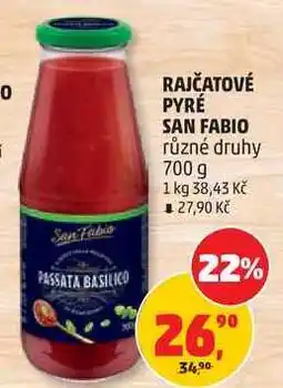Penny Market RAJČATOVÉ PYRÉ SAN FABIO různé druhy nabídka