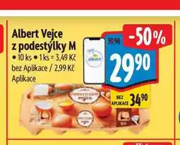 Albert Albert Vejce z podestýlky M 10 ks nabídka