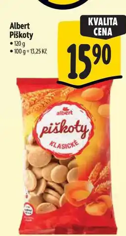 Albert Albert Piškoty nabídka