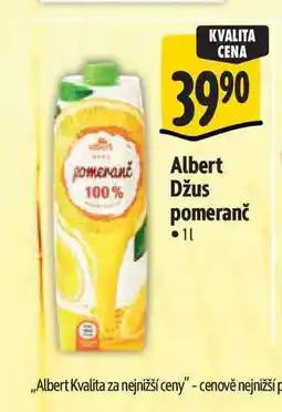 Albert Albert Džus pomeranč nabídka