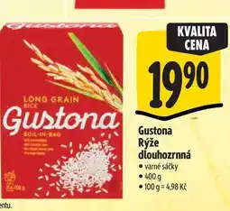 Albert Gustona Rýže dlouhozrnná varné sáčky nabídka