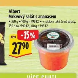 Albert Albert Mrkvový salát s ananasem nabídka