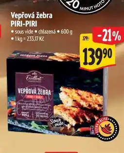 Albert Vepřová žebra PIRI-PIRI nabídka