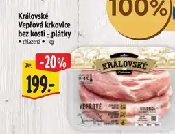 Albert Královské Vepřová krkovice bez kosti - plátky nabídka