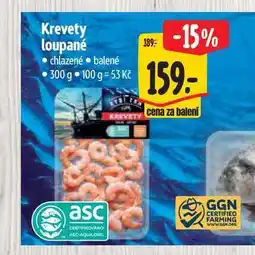 Albert Krevety loupané nabídka