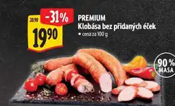 Albert PREMIUM Klobása bez přidaných éček nabídka