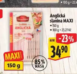 Albert Anglická slanina MAXI nabídka