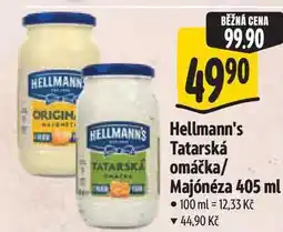 Albert Hellmann's Tatarská omáčka/ Majónéza nabídka
