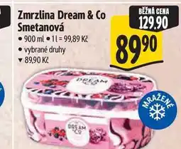 Albert Zmrzlina Dream & Co Smetanová nabídka
