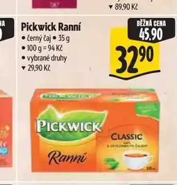 Albert Pickwick Ranní černý čaj nabídka