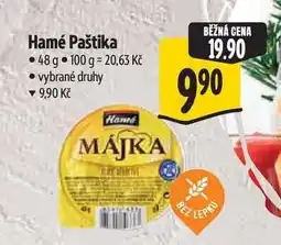 Albert Hamé Paštika nabídka