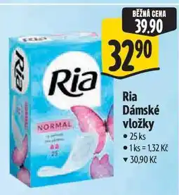 Albert Ria Dámské vložky 25 ks nabídka