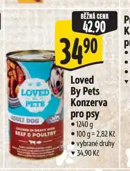 Albert Loved By Pets Konzerva pro psy nabídka