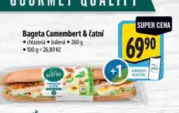Albert Bageta Camembert & čatní nabídka