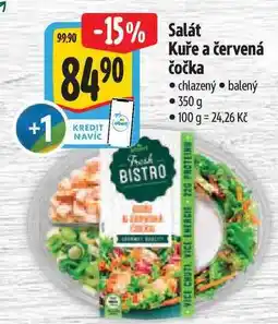 Albert Salát Kuře a červená čočka nabídka