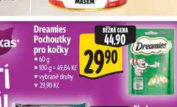 Albert Dreamies Pochoutky pro kočky nabídka