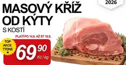 ZEMAN MASOVÝ KŘÍŽ OD KÝTY S KOSTÍ nabídka