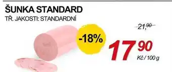 ZEMAN ŠUNKA STANDARD TŘ. JAKOSTI: STANDARDNÍ nabídka