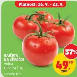 Penny Market RAJČATA NA VĚTVIČCE nabídka