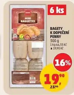 Penny Market BAGETY K DOPEČENÍ PENNY nabídka