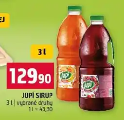 Terno Jupí sirup nabídka