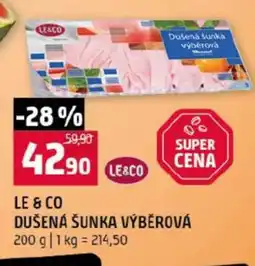Terno LE & CO DUŠENÁ ŠUNKA VÝBĚROVÁ nabídka