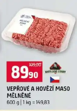 Terno Vepřové a hovězí maso mělněné nabídka