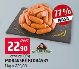 Terno Moravské klobásky nabídka