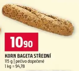 Terno Korn bageta střední nabídka