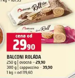 Terno Balconi Roláda nabídka