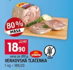 Terno Venkovská tlačenka nabídka