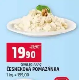 Terno Česneková pomazánka nabídka